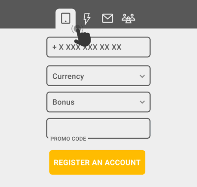 Registration by phone